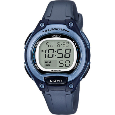 Casio LW‑203‑2AVEF – Γυναικείο Ψηφιακό Ρολόι 35 mm με LED & 10ετή Μπαταρία